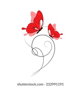 butterflies design