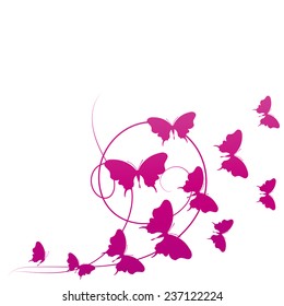 butterflies design