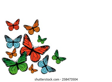 butterflies design 