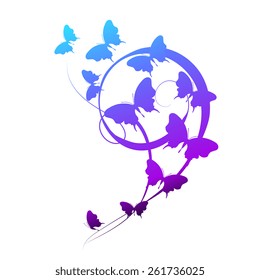 butterflies design