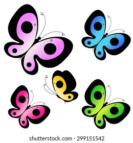 butterflies design