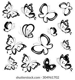 butterflies design