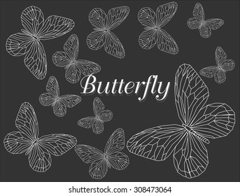 butterflies design