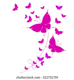 butterflies design
