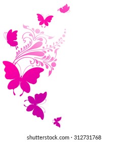 butterflies design