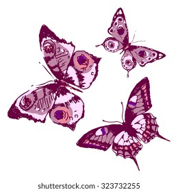 butterflies design