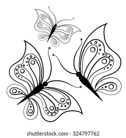 butterflies design