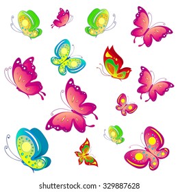 butterflies design