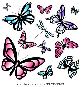 butterflies design