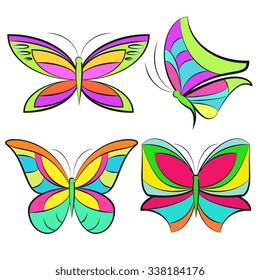 butterflies design