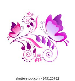 butterflies design