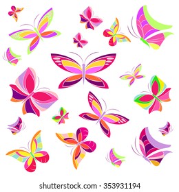 butterflies design
