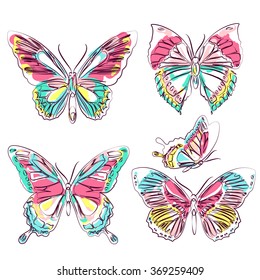 butterflies design