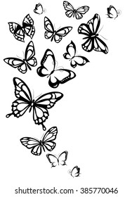 butterflies design