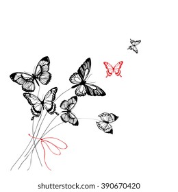 butterflies design