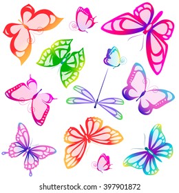 butterflies design