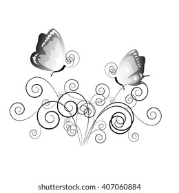 butterflies design