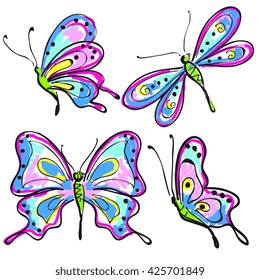 butterflies design