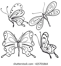 butterflies design