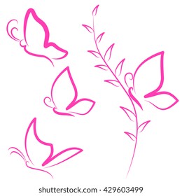 butterflies design
