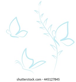 butterflies design