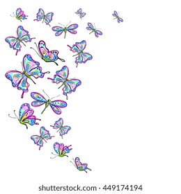 butterflies design