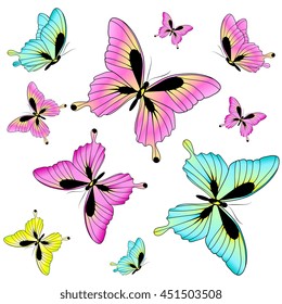 butterflies design