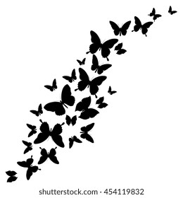 25,356 Flying Butterfly Silhouette Images, Stock Photos & Vectors ...