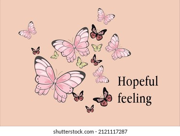 butterflies design drawing and hopeful feeling.margarita mariposa stationery,mug,t shirt,phone case fashion slogan style spring summer sticker and etc Tawny Orange Monarch Butterfly