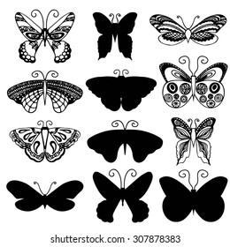 788 Monarch butterfly butterfly border Images, Stock Photos & Vectors ...