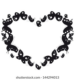 butterflies design vector