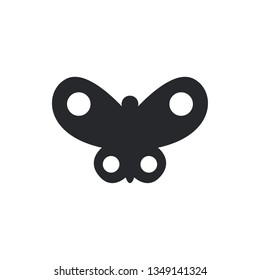 butterflies flat vector icon