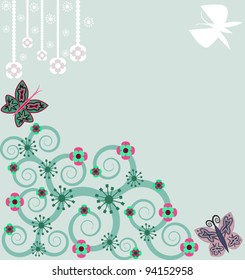 Butterflies and Flowers