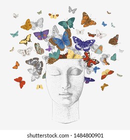 57,710 Butterfly On Head Images, Stock Photos & Vectors | Shutterstock