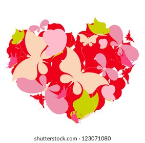 butterflies heart