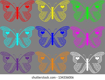 Butterflies from the heart