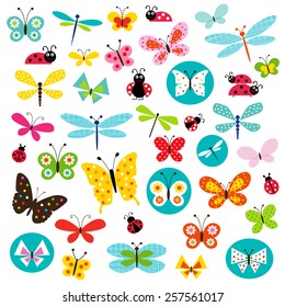 Butterflies and Ladybugs