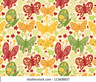 Butterflies pattern