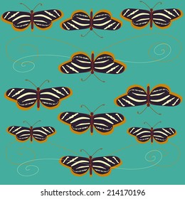 Butterflies pattern.