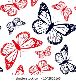 Butterflies pattern ,fashion print,fabric design,textile pattern