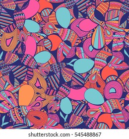 Butterflies. Seamless pattern.