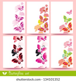 butterflies set