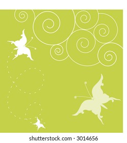 butterflies for summer design vector