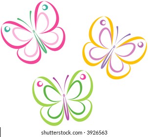 Butterflies (Vector)