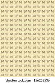 butterflies wrapping paper