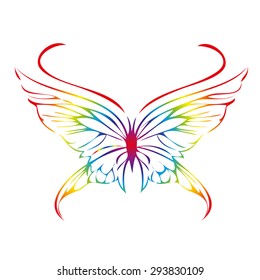 butterfly abstract
