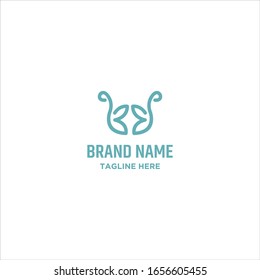 Butterfly Abstract logo Icon template design in Vector illustration .
