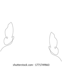 Butterfly animal background, vector illustration
