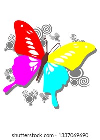 Butterfly Art Vector