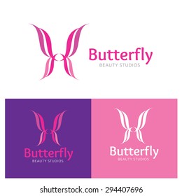 Butterfly Beauty Salon Logo 